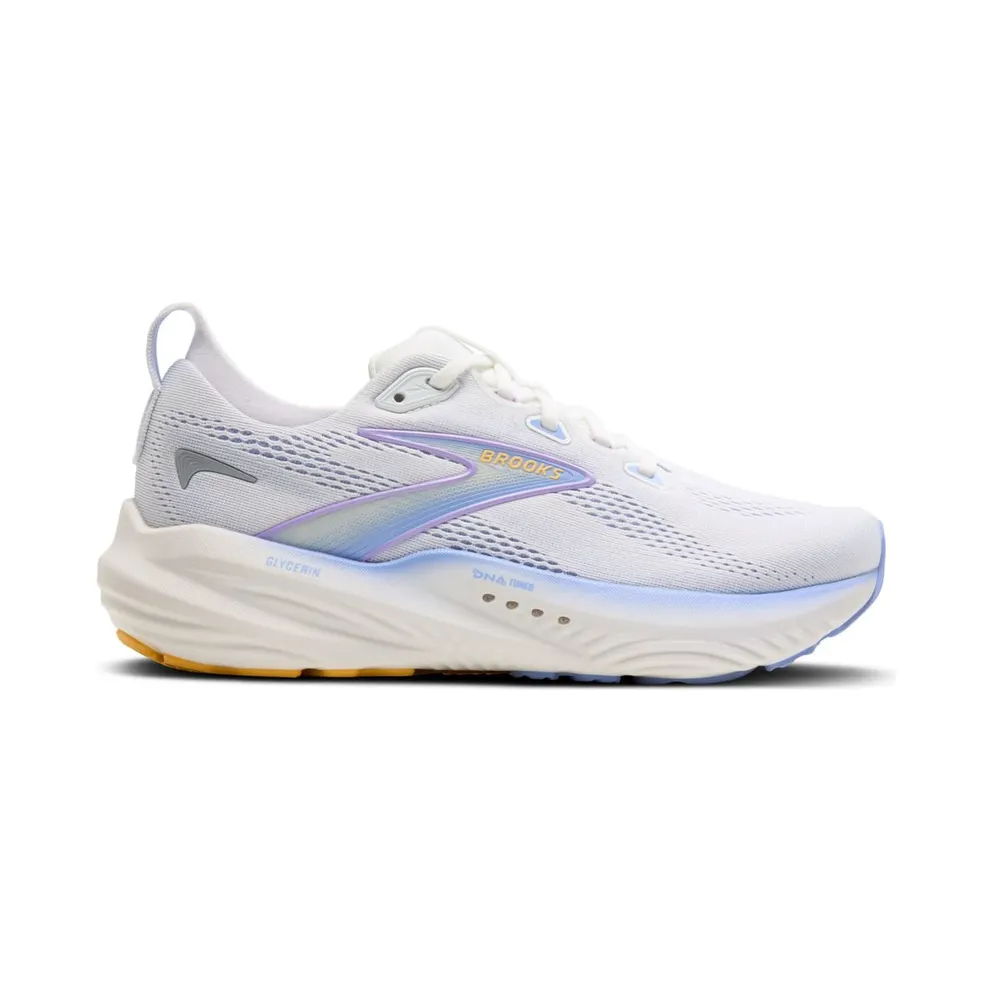 Brooks Glycerin White / Blue Heron / Apricot (120434-1B-137)