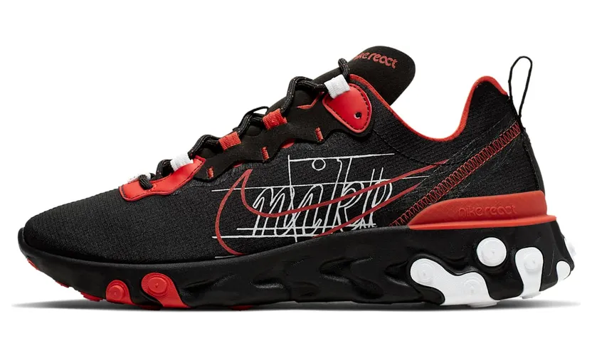 Nike React Element 55 ‘Script Swoosh’ (2019) (CK9285-001)