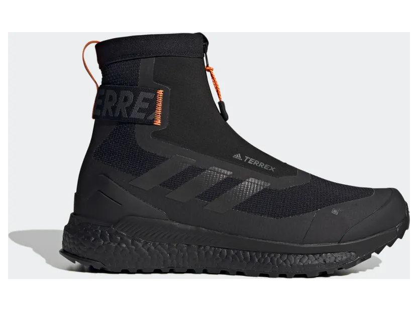 adidas Terrex Free Hiker COLD.RDY Bergschoenen Core Black / Core Black / Orange (FU7217)