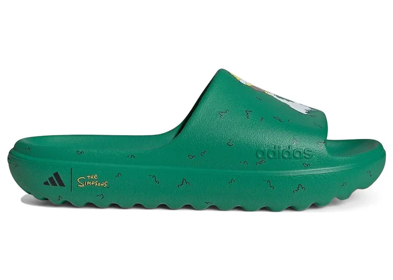 adidas Adilette Lumia Slides The Simpsons Court Green (HQ2581)