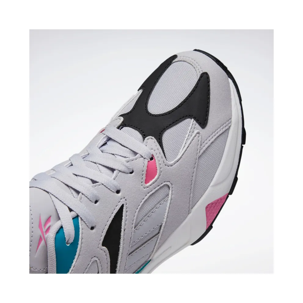 Reebok Aztrek 96 Shoes Sterling Grey / Seaport Teal / Posh Pink