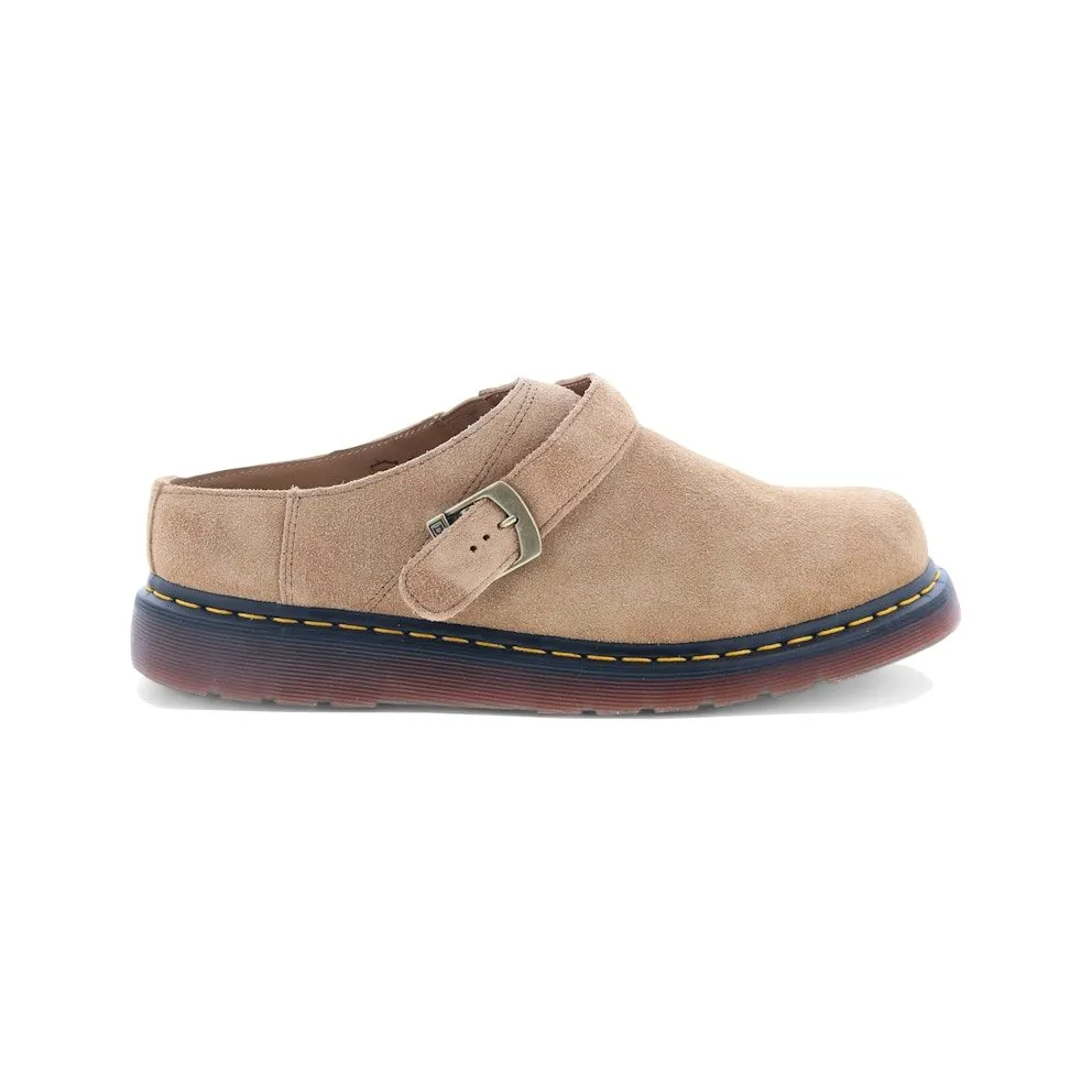 Dr. Martens Isham Desert Oasis Suede Mules Sand Tan (30619291)
