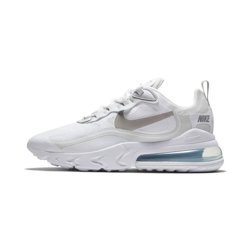 Nike Air Max 270 React White / Lt Smoke Grey / Pure Platinum (CV1632-100)