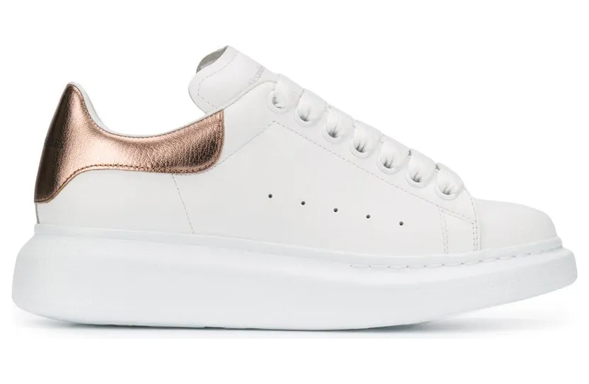 Alexander McQueen Oversized White Rose Gold (W) (553770WHFBU9053)