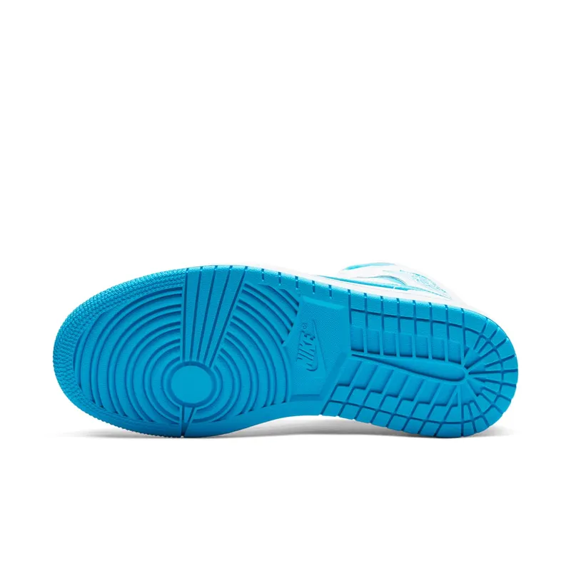 Air Jordan WMNS Nike AJ 1 Mid UNC (2020) (BQ6472-114)