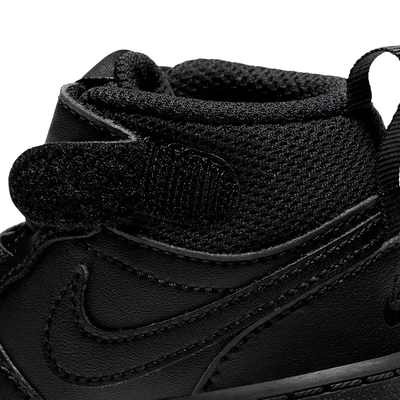 NikeCourt Borough Mid 2 Black (CD7784-001)