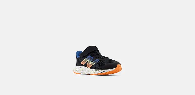 New Balance Fresh Foam Arishi v4 Bungee Lace Black Blaze Orange Blue Agate (IAARIBS4)