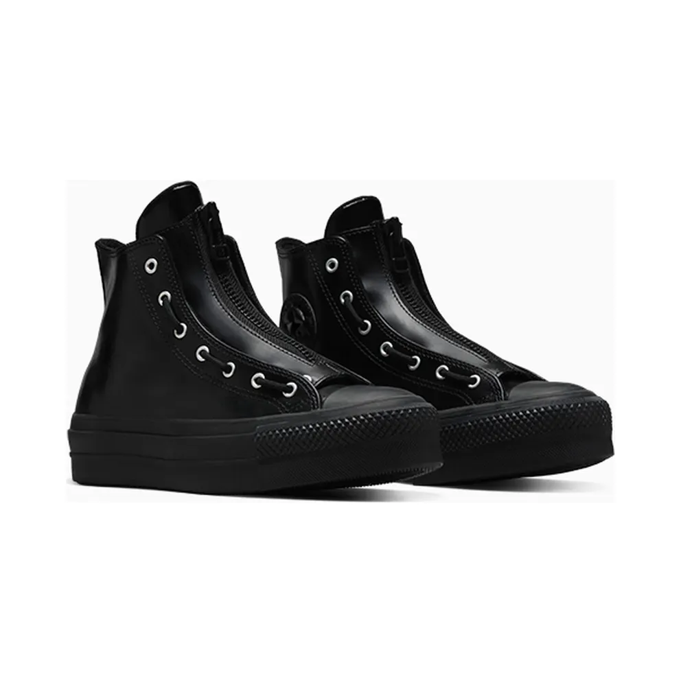 Converse Chuck Taylor All Star Lift Platform Leather Black/Total Eclipse/Black (A12476C)