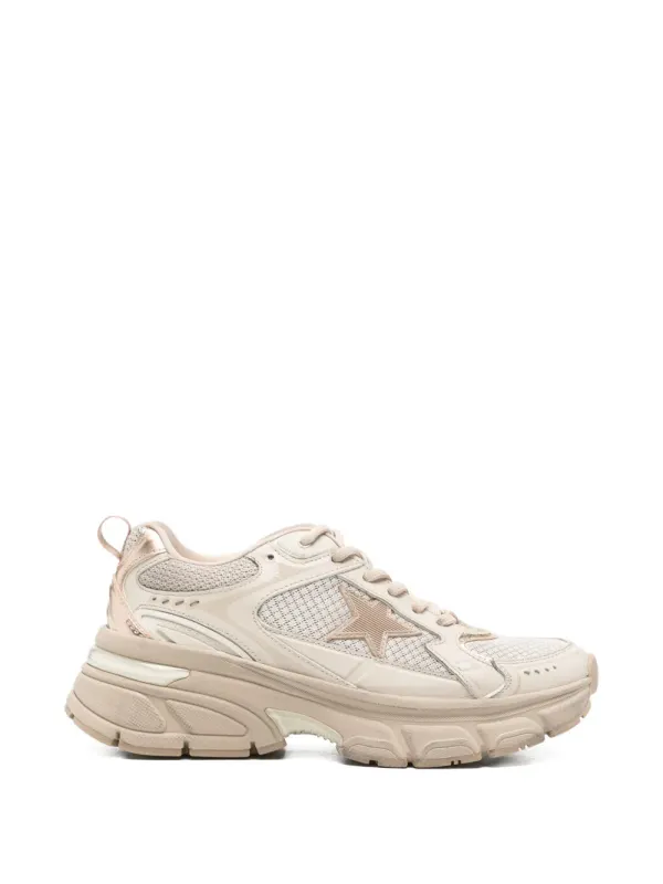 Golden Goose Lightstar Sneakers im Metallic-Look – Nude (GWF00724F007330)