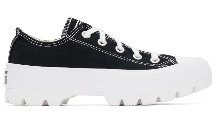 Converse Black Lugged Chuck Taylor All Star Low Sneakers (567681C)