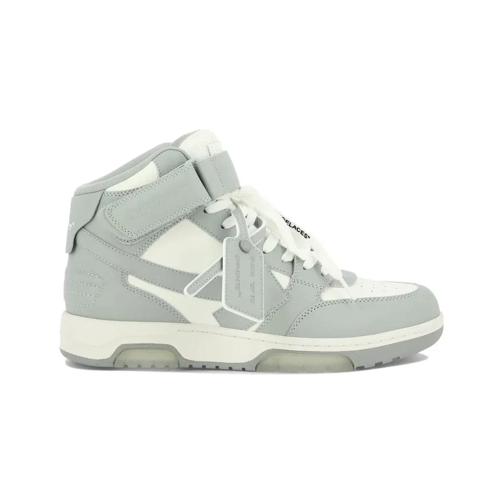 Off-White Out Of Office Mid Top White Grey (OMIA259C99-LEA002-0109)