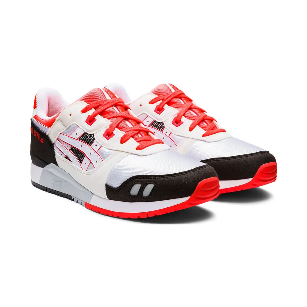 Asics Gel-Lyte GL III 3 White Flash Coral (30th Anniversary) (2020) (1191A266-101)
