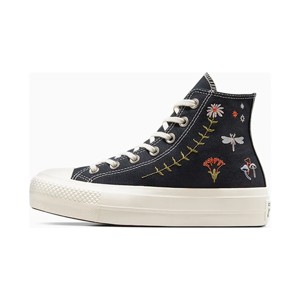 Converse Chuck Taylor All Star Lift Platform Enchanted Garden Black/Black/egret (A07110C)