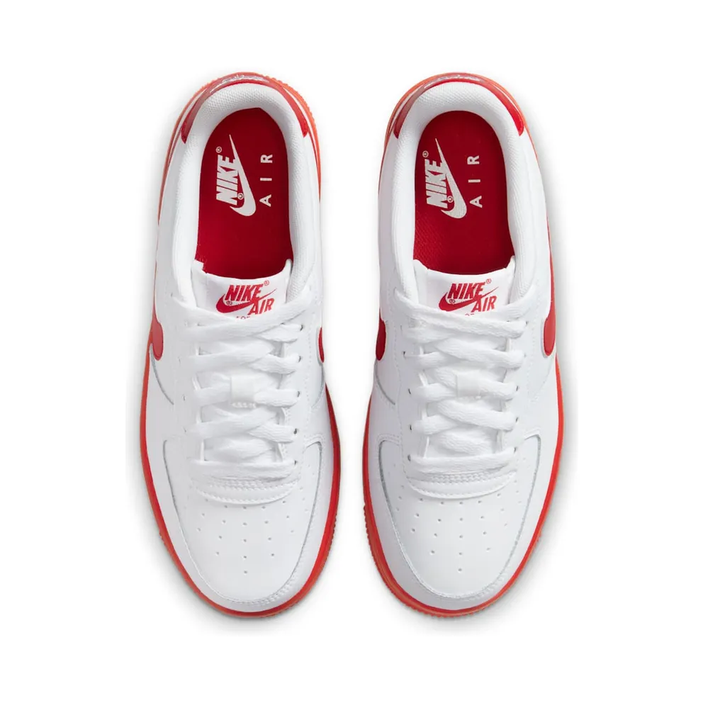 Nike Air Force 1 Low White Red Midsole (CV7663-102)