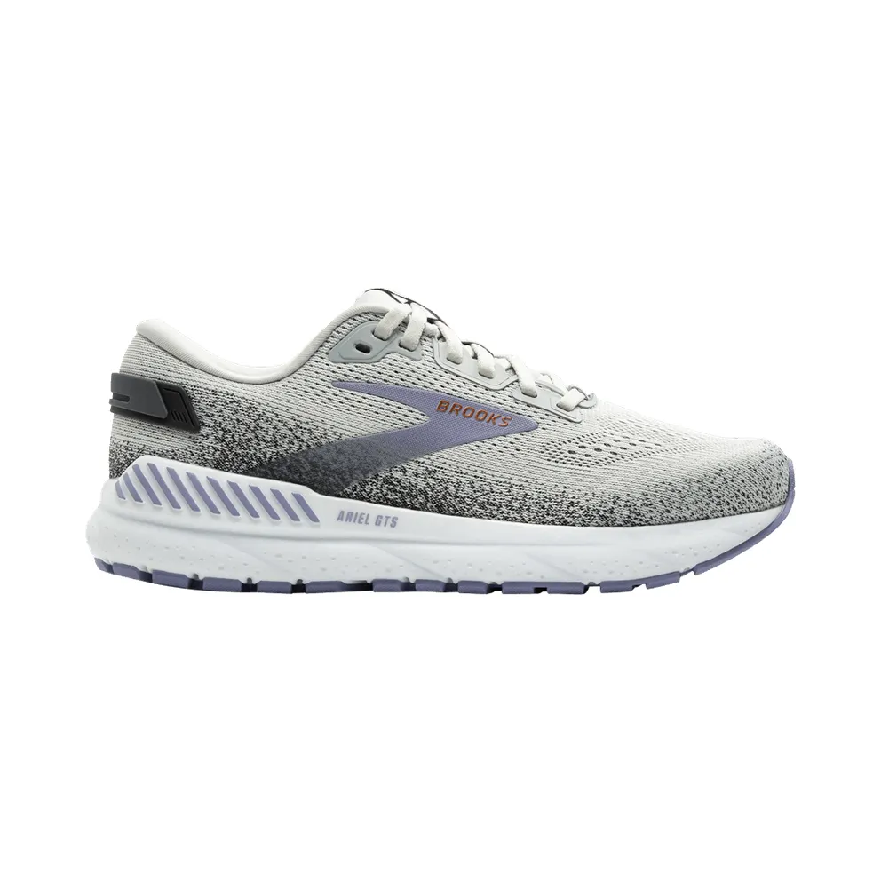 Brooks Ariel GTS 24 Mercury Ebony Sweet Lavender (120414-1B-080)