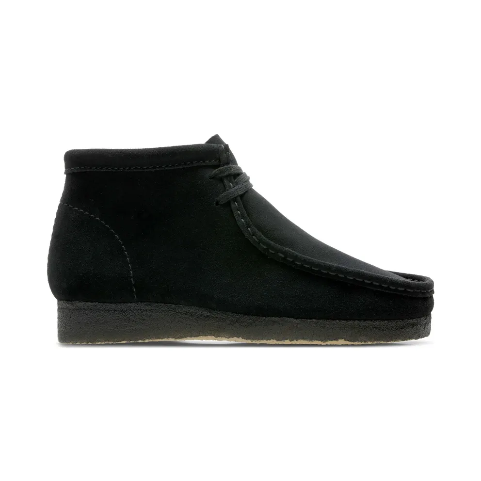 Clarks Originals Wallabee Boot Black Suede (26155517)