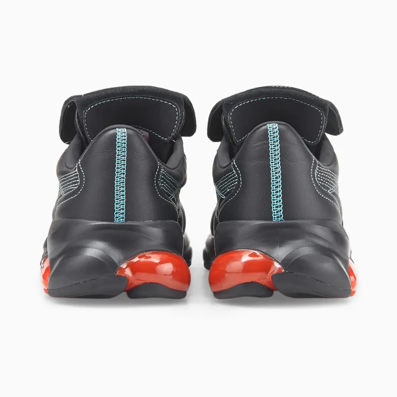 PUMA x Dua Lipa Cell Dome King Women’ Black/Poppy Red/Blue Glow (387289-01)