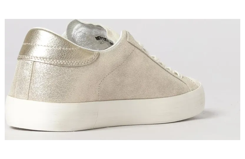 D.A.T.E D. A.T. E. Hill Sneakers in Laminated Suede Platinum (W441HLSTPL) (2)