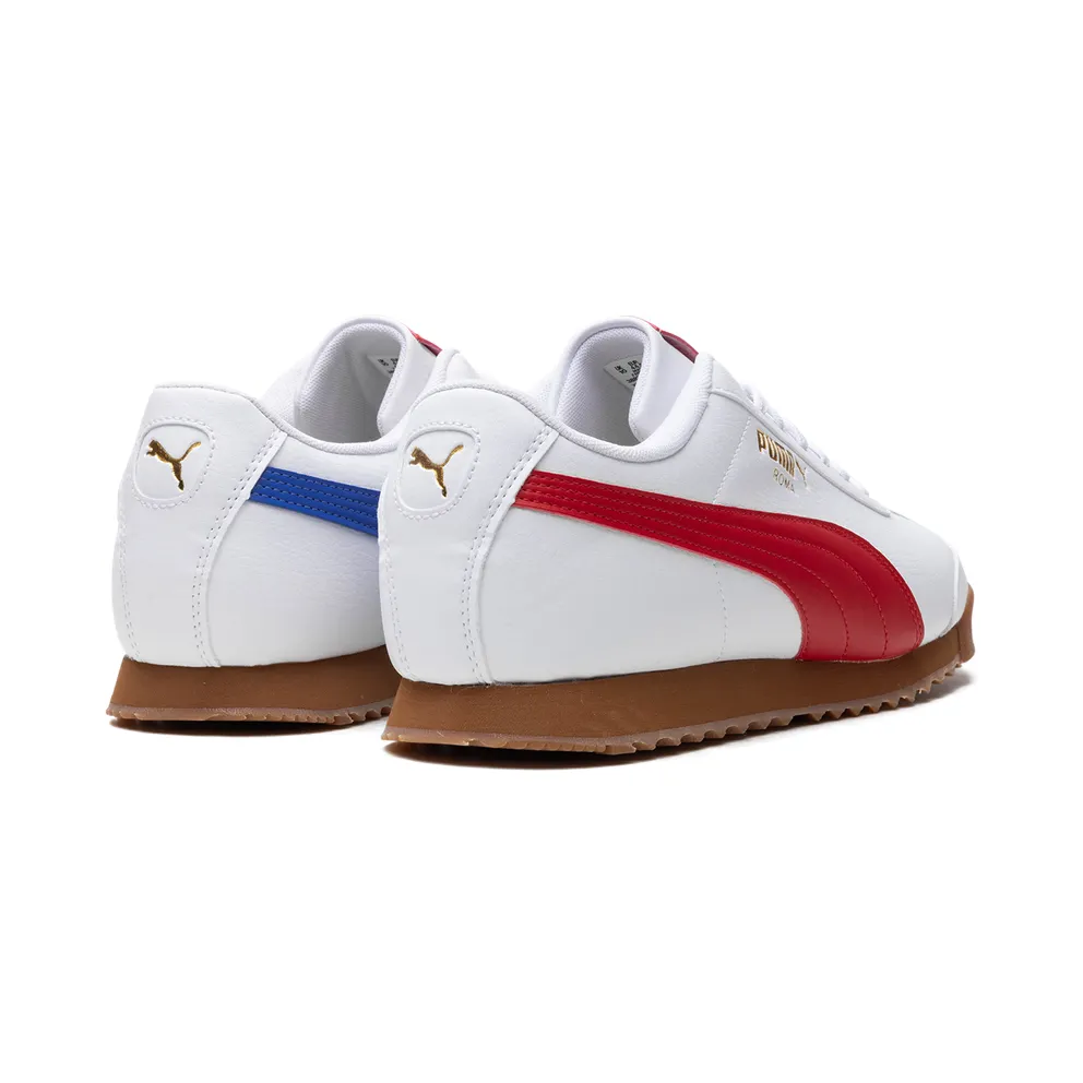 Puma Roma RWB “White / Red / Blue Mismatch” (388341-01)