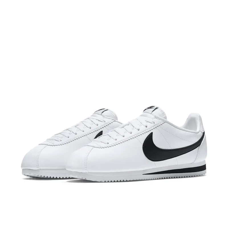 Nike Classic Cortez Leather White Black White/Black (749571-100)