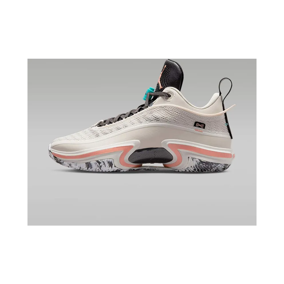 Jordan Air Jordan Xxxvi Lowen “Light Orewood Brown / Black / Phantom / Crimson Bliss” (DH0833-160)