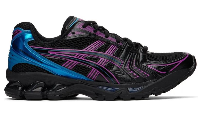 Asics Black & Purple Gel-Kayano 14 Sneakers (1201A019)