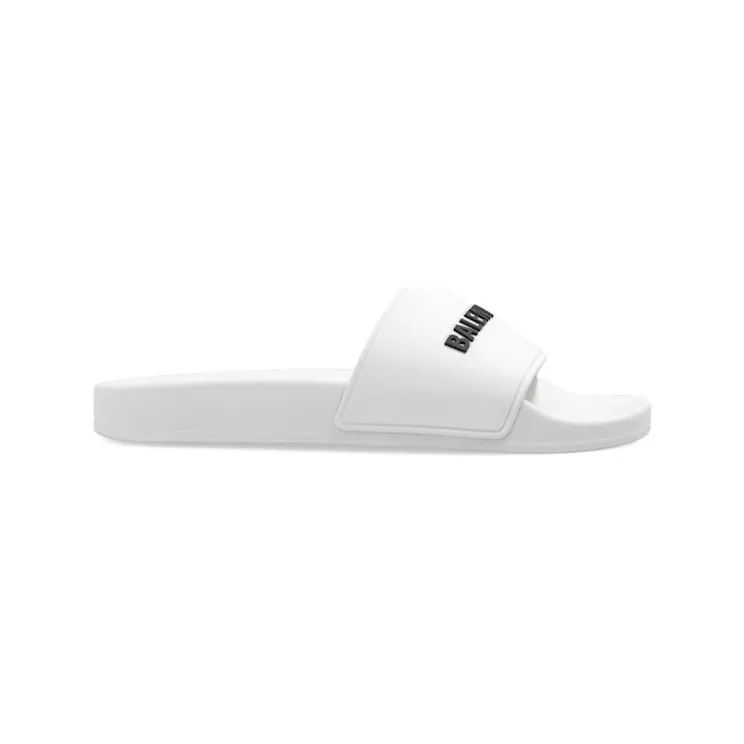Balenciaga Pool Slides Eggshell (565547W1S809310)