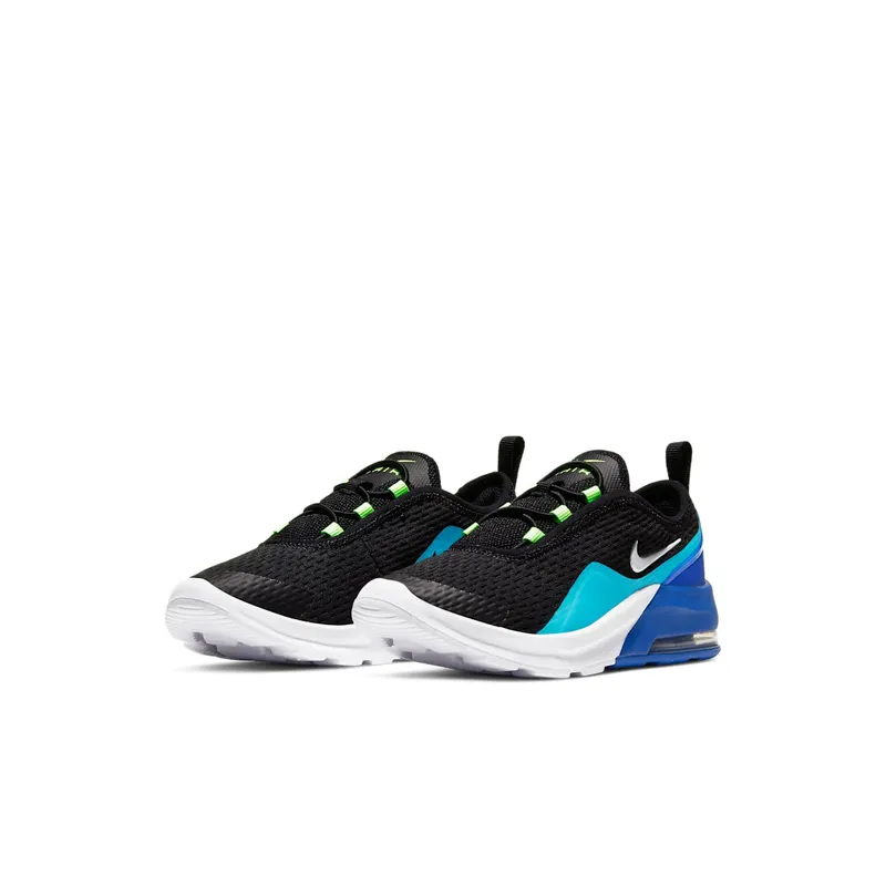Nike Air Max Motion 2 Black Hyper Blue (PS) Black/Hyper Blue/Oracle Aqua (AQ2743-016)