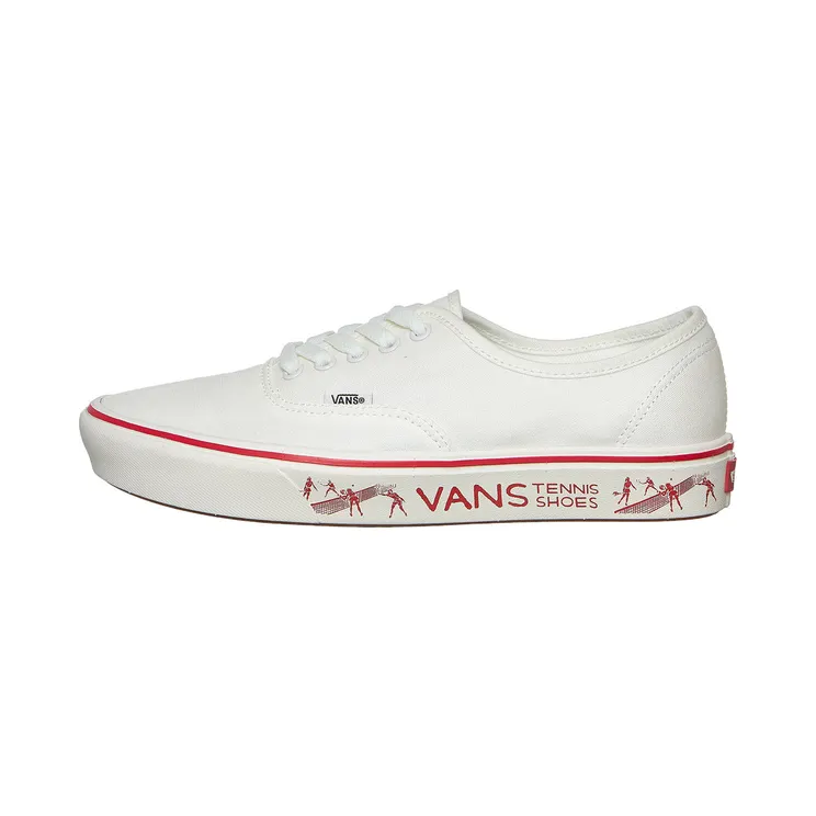 Vans Comfycush Authentic Blanc De Blanc / Red (VN0A3WM748C1)
