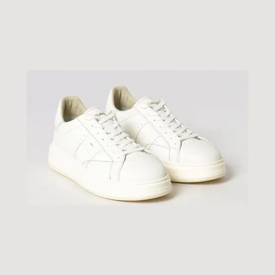 Woolrich Arrow Leather Sneakers White (WFM2610111B010)