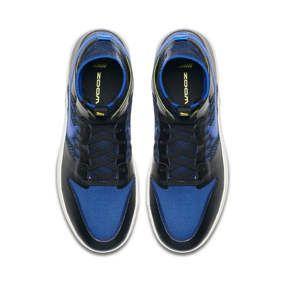 Nike SB Dunk High Elite Flyknit Terpening Black/Racer Blue-Sail-Sonic Yellow (918287-041)