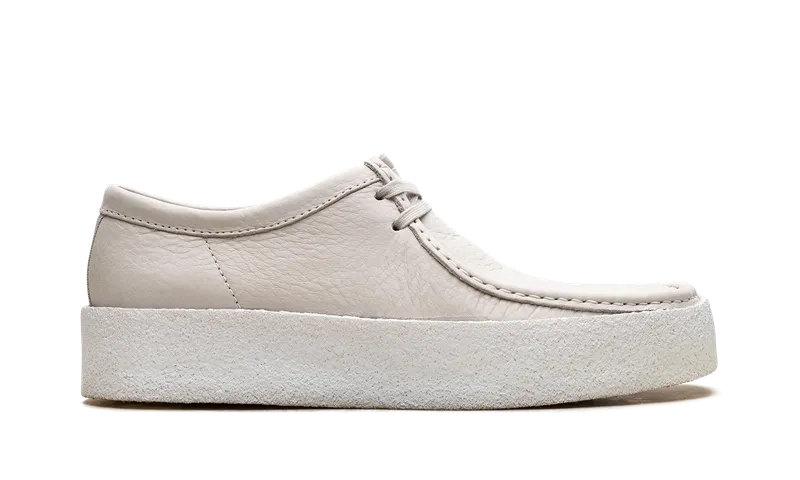 Clarks Wallabee Cup “White Nubuck” (26158153)