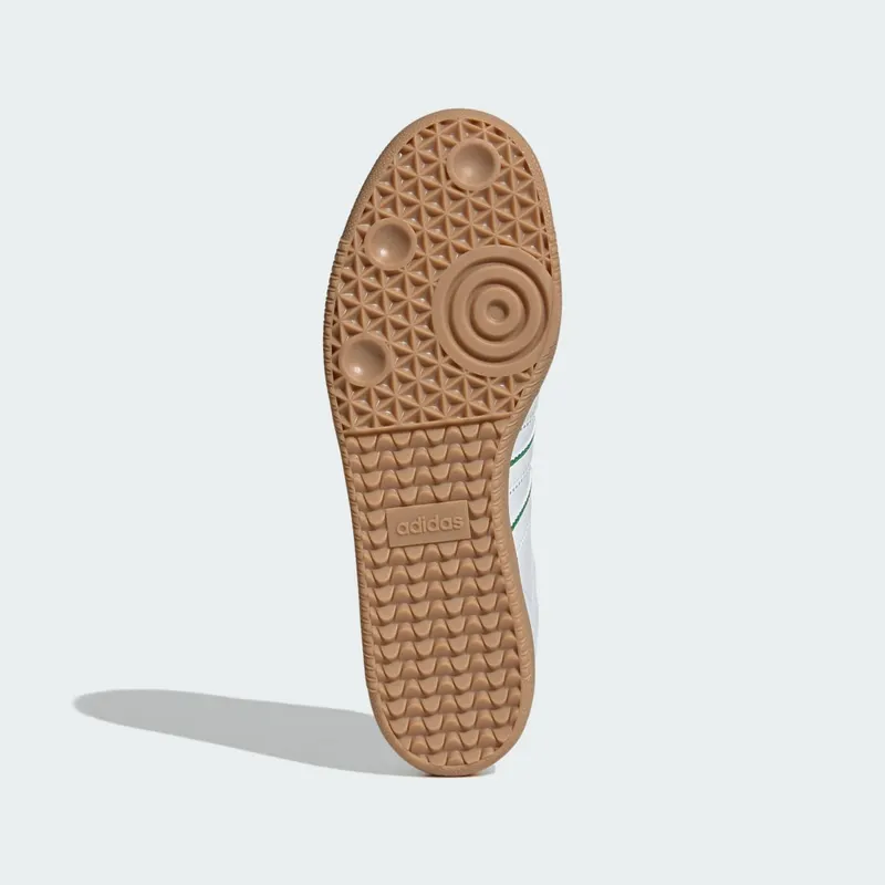 Adidas Samba OG Cloud White / Crystal White / Green (JI2044)
