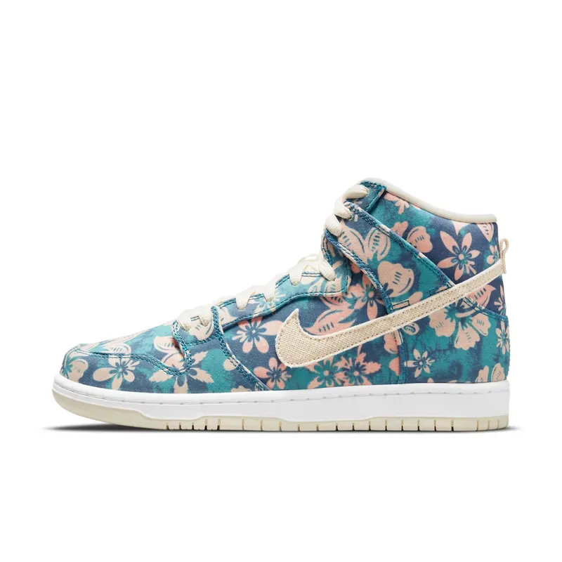 Nike SB Dunk High Hawaii – “Sail / Blue / Green Aqua” (CZ2232-300)