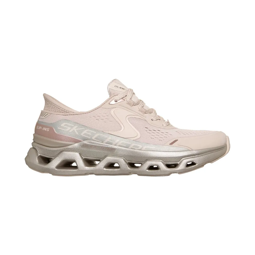 Skechers Slip-ins: Glide-Step Altus – Starlight Shine Sneaker Natuurlijk/Gold