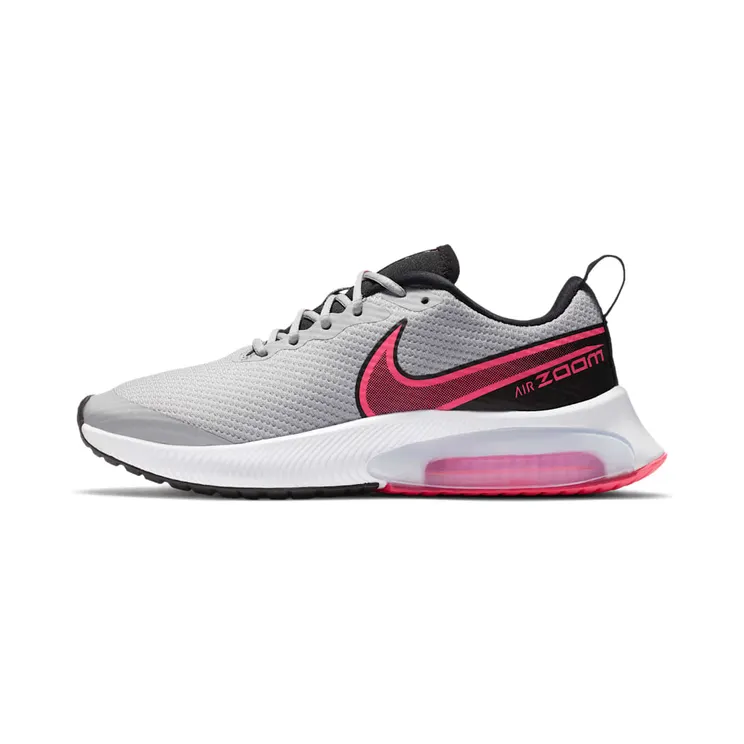 Nike Air Zoom Arcadia GS ‘Grey Hyper Pink’ Light Smoke Grey/Black/White/Hyper Pink (CK0715-002)
