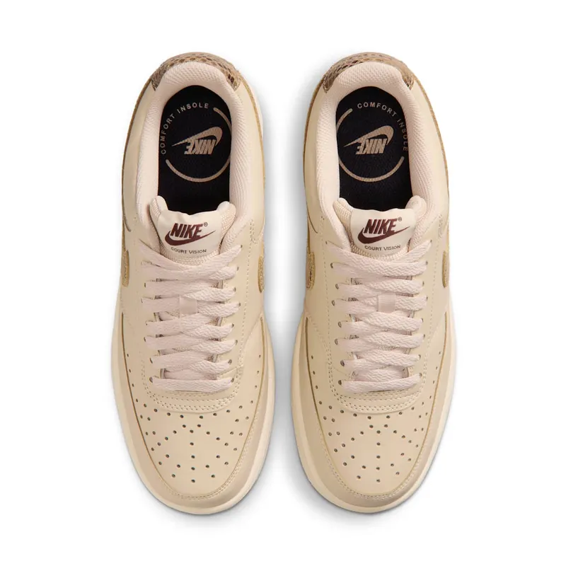 Nike Court Vision Sanddrift/Black/Light Chocolate/British Khaki (IO0463-102)