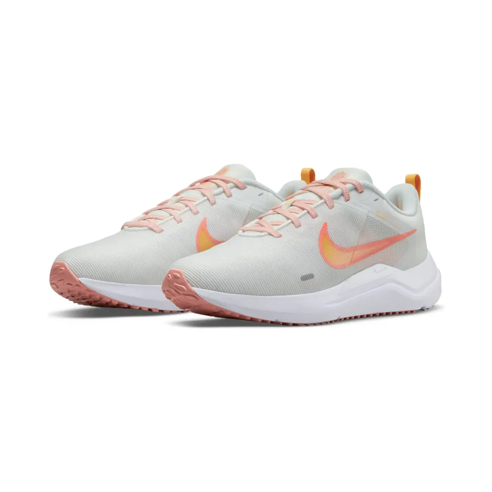 Nike Downshifter 12 White Gold Pink (DD9294-101)