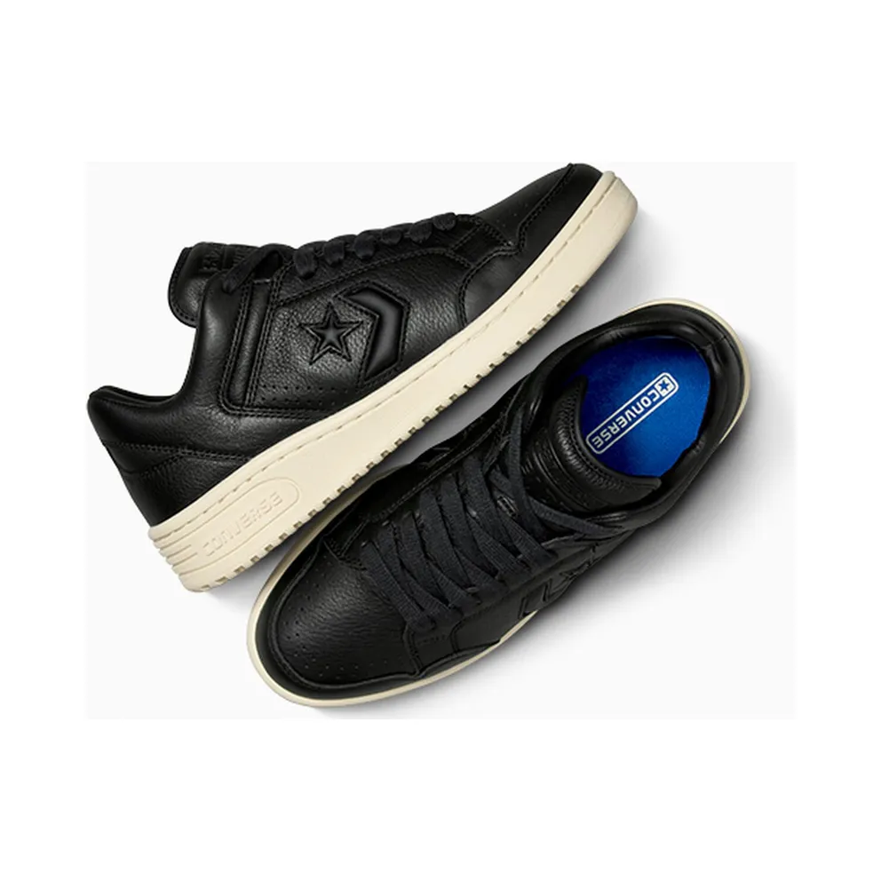 Converse Weapon Mono Leather Black/Black/Natural Ivory (A12485C)