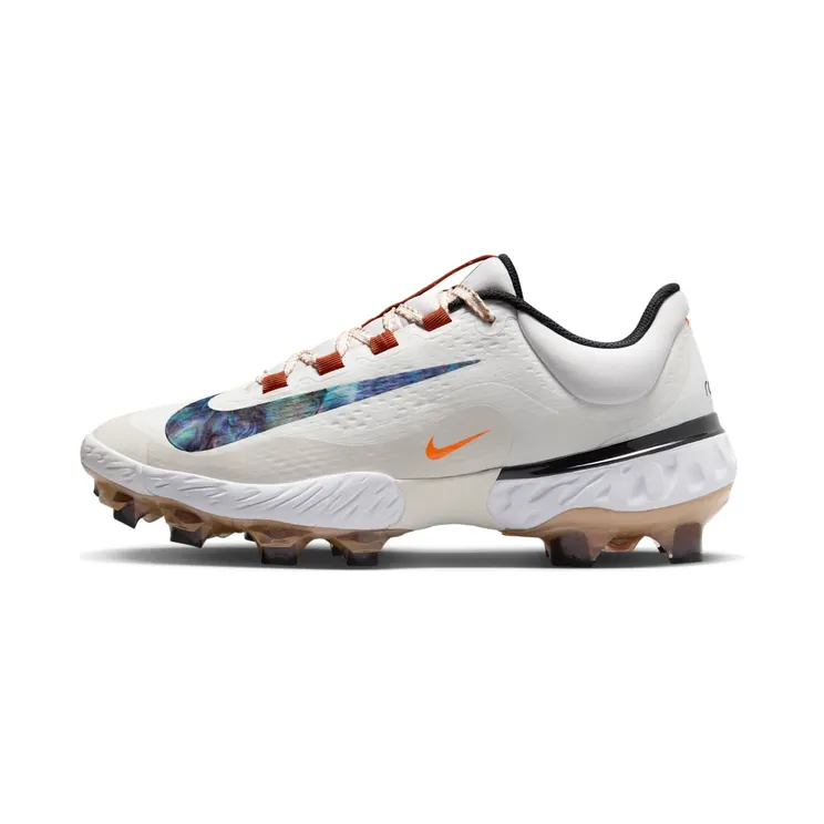 Nike Alpha Huarache Elite 4 Low MCS Summit White Phantom Dark Russet Royal Pulse (FZ8652-100)
