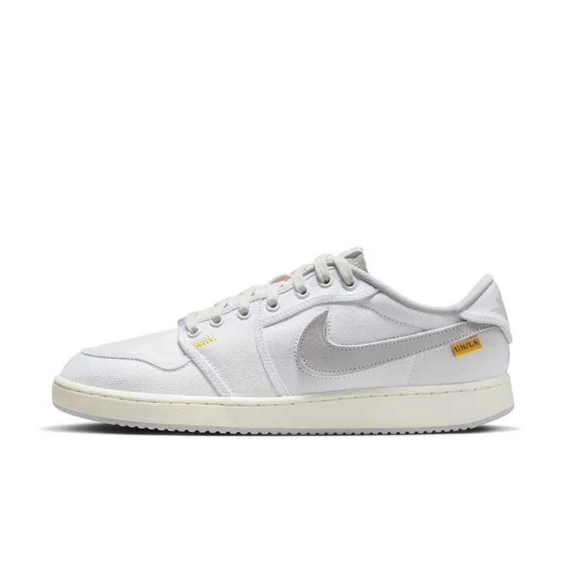 AJKO 1 Low x UNION White/Sail/University Gold/Neutral Grey (DO8912-101)