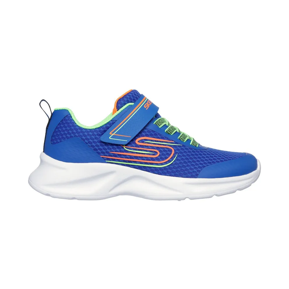 Skechers Dynamatic – Swift Tread Sneaker Blau/Limoen