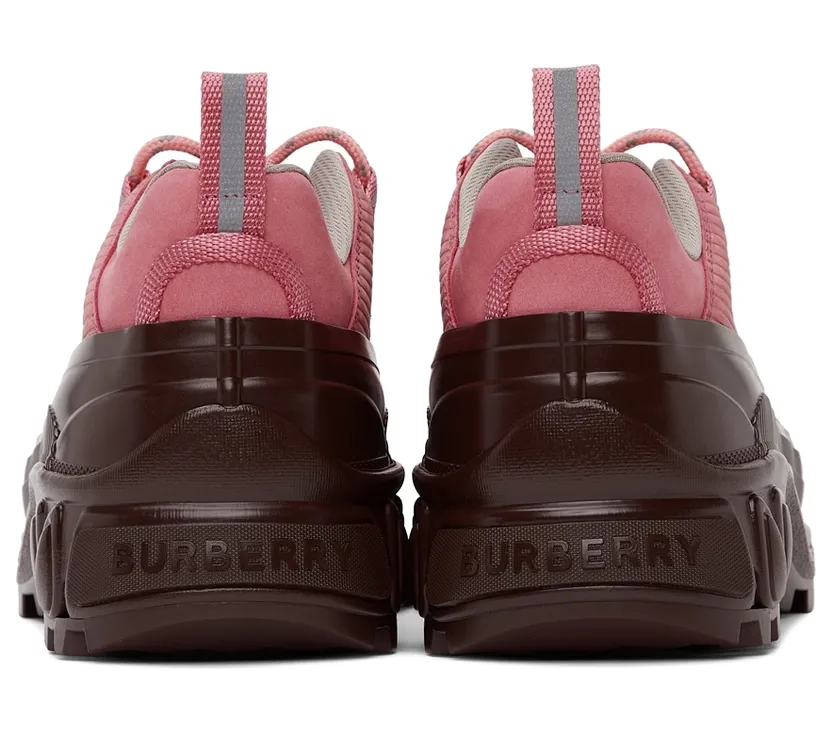 Burberry SSENSE Exclusive Pink Arthur Sneakers (8037251) (4)