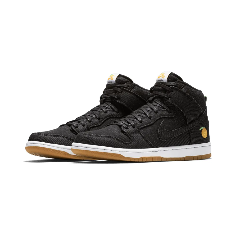 Nike SB Dunk High Momofuku Black/White-Laser Orange-Black (881758-071)