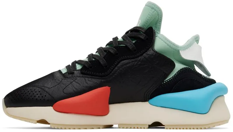 Adidas Y-3 Kaiwa Black / Blush Green / Red (GX1052)