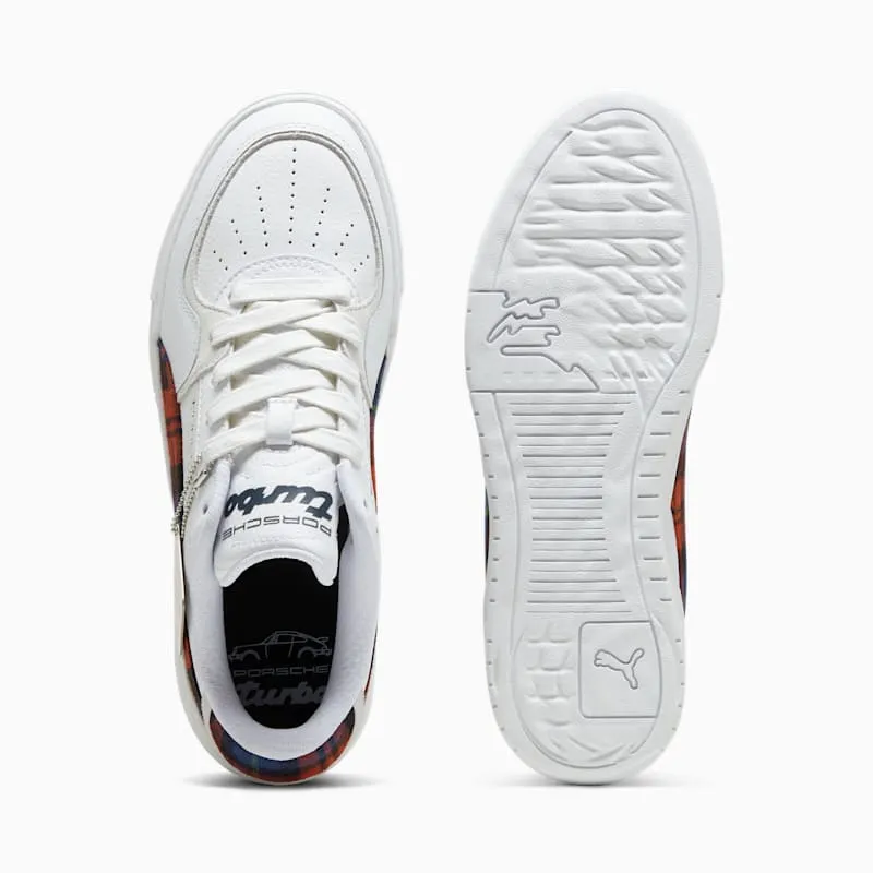 Puma CA Pro Porsche Legacy Tartan Formstrip White Redmazing (308418-01)
