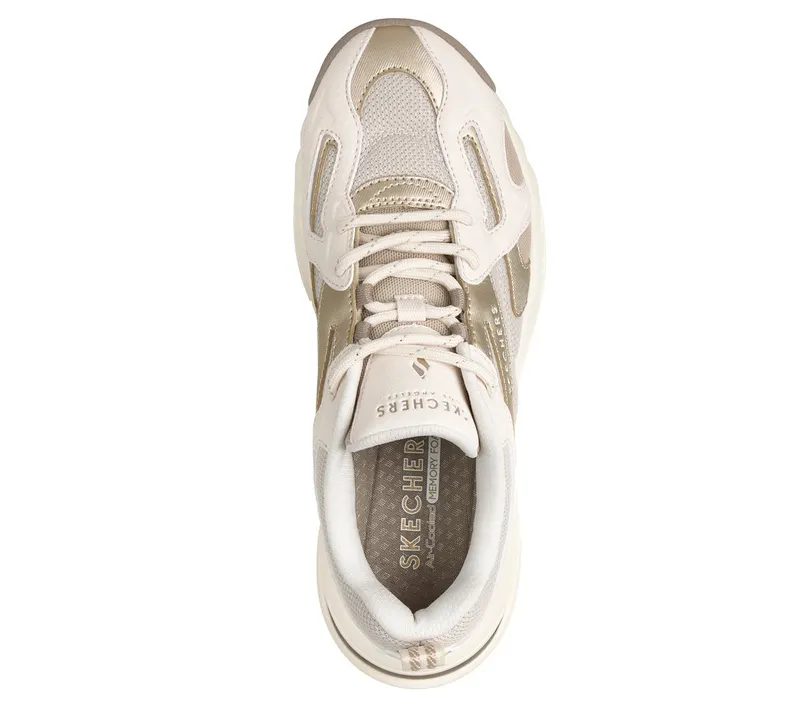 Skechers UNO Ryze – Scale Above Sneaker Champagne