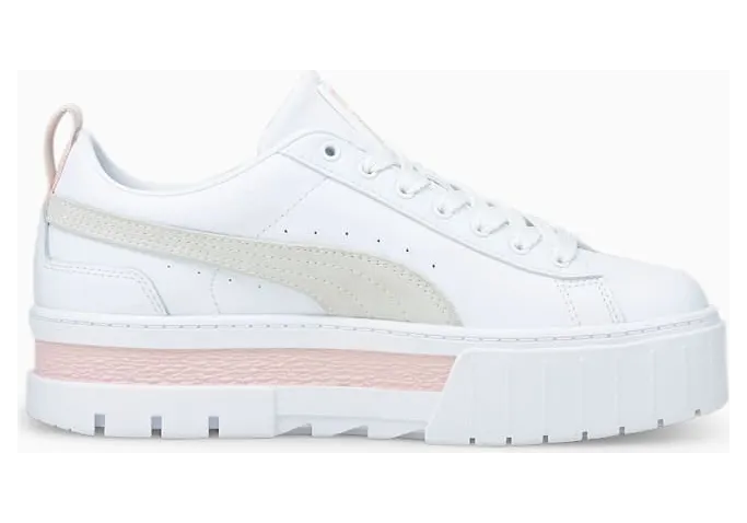 Puma Mayze Lth sneaker dames Wit (381983-08)