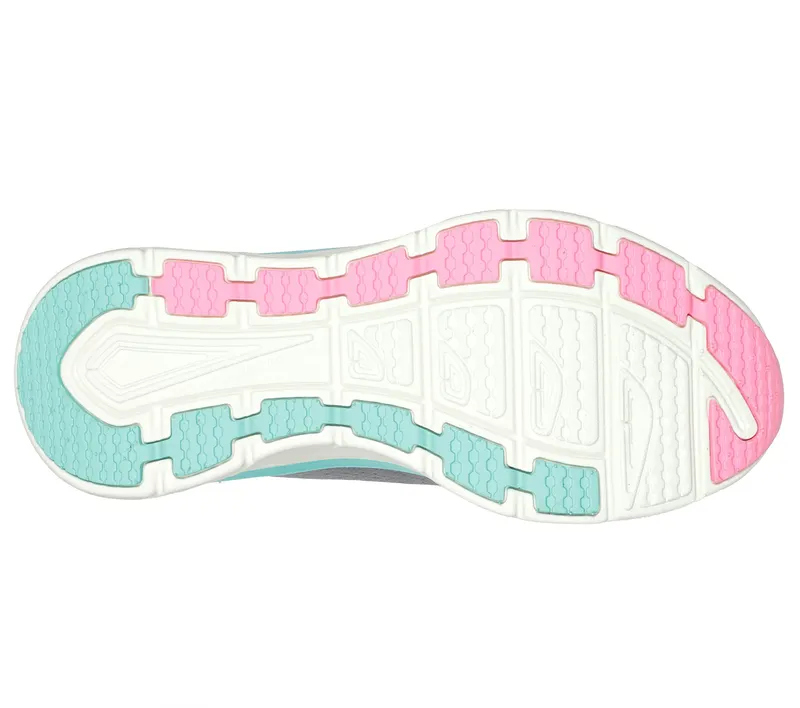 Skechers Relaxed Fit: D’Lux Walker – Fresh Finesse – Grey / Multi (149368 GMLT)