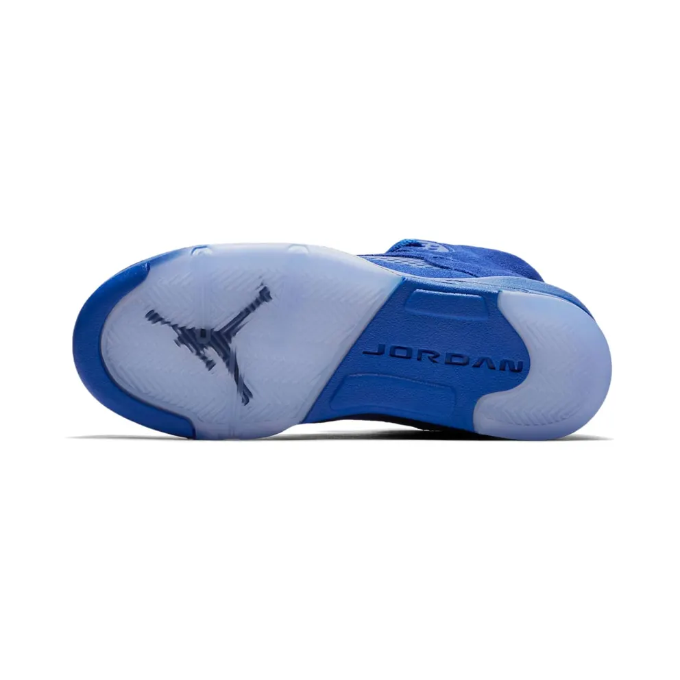 Jordan 5 Retro Blue Suede (GS) Game Royal/Black (440888-401)